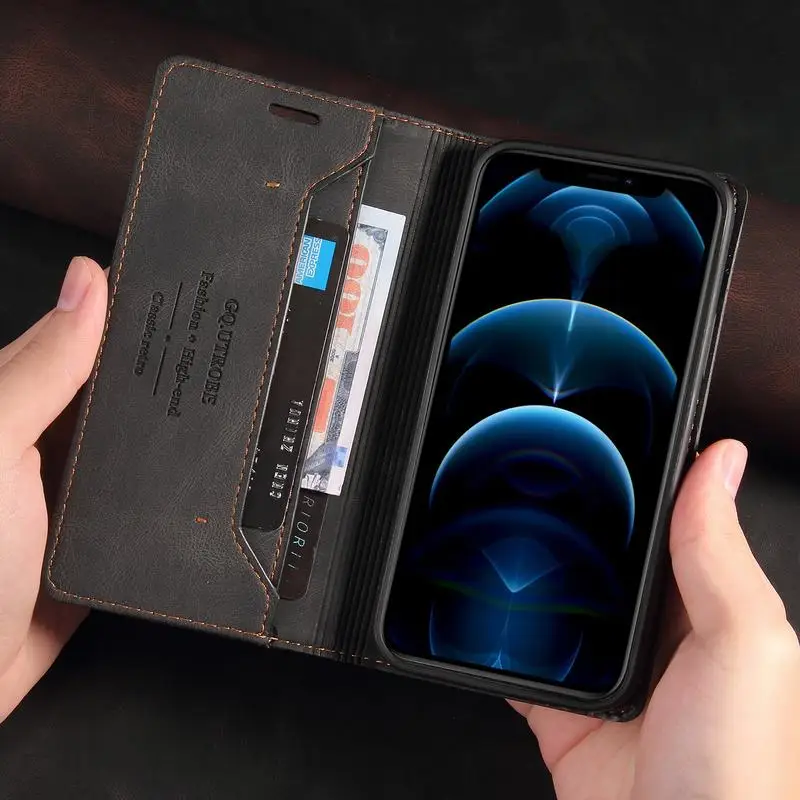 Чехол-бумажник Для Samsung Galaxy S23 Ultra Case Кожаные Сумки Магнитный Чехол Для Samsung S23 Plus S 23 Флип-Чехлы Для телефонов Изображение 1