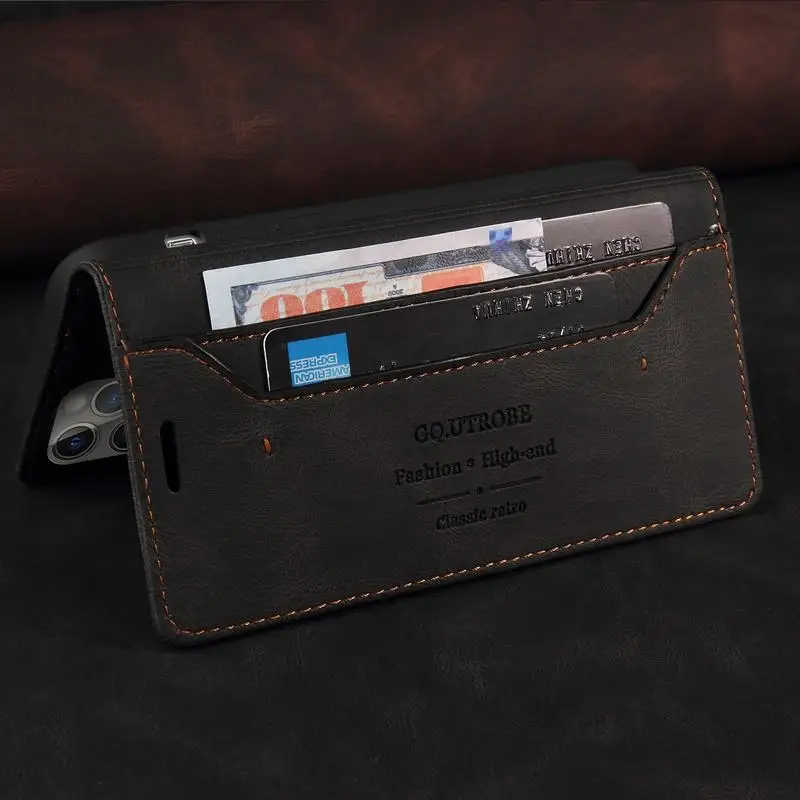Чехол-бумажник Для Samsung Galaxy S23 Ultra Case Кожаные Сумки Магнитный Чехол Для Samsung S23 Plus S 23 Флип-Чехлы Для телефонов Изображение 3