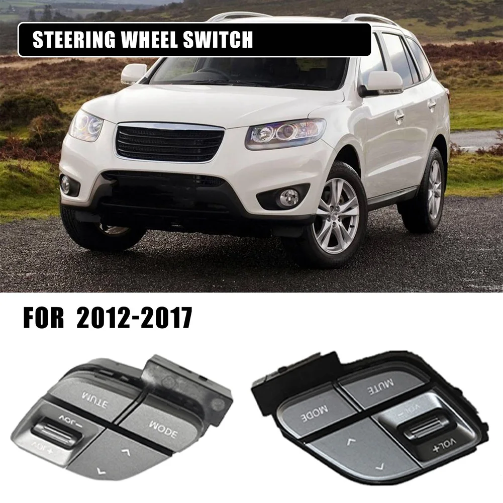 1 пара 967302W000 Кнопка переключения круиза рулевого колеса для Hyundai Santa Fe 2012-2017 Кнопка регулировки громкости автомобиля Переключатель Изображение 5