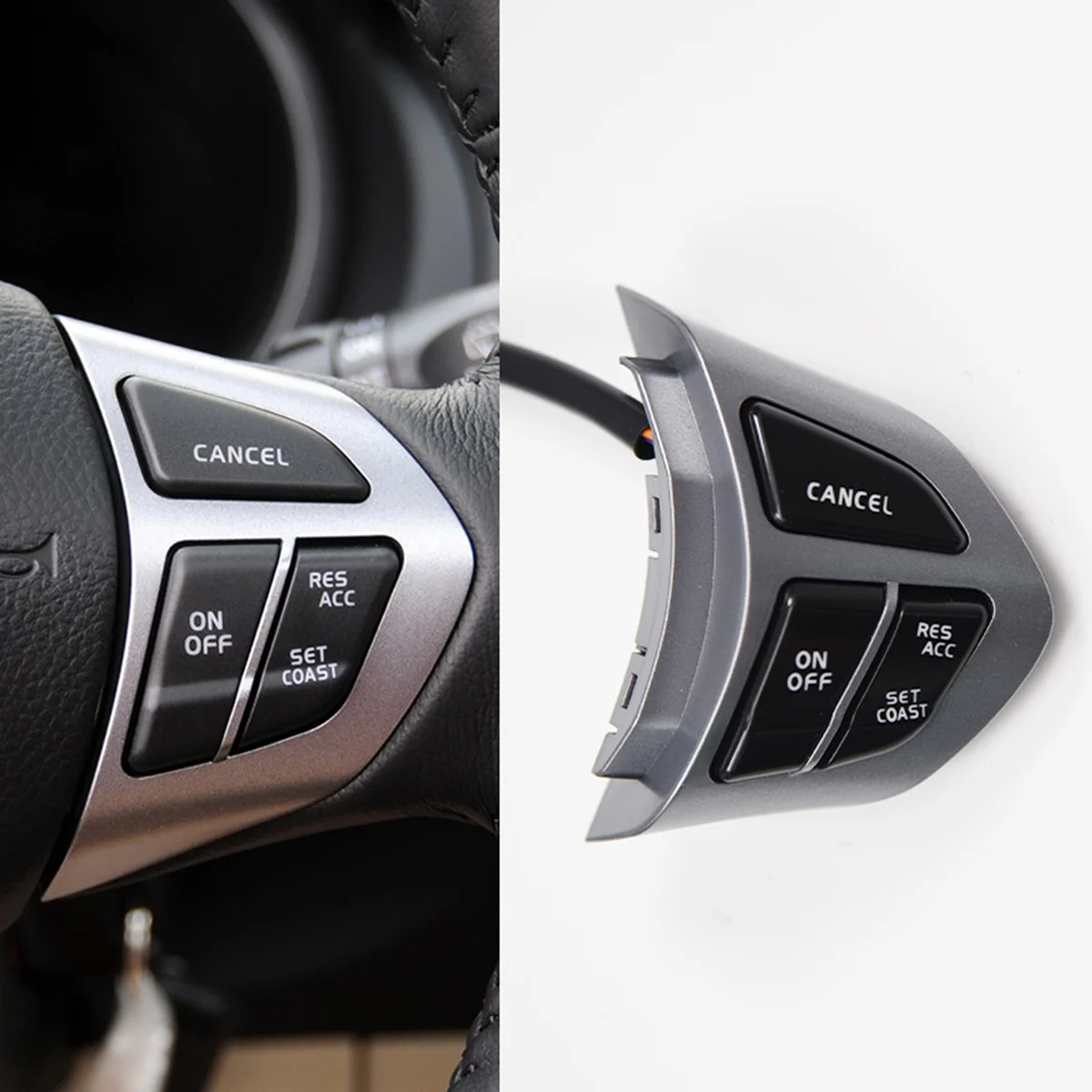 Для Suzuki Grand Vitara Рулевое колесо Аудио Радио Переключатель Круиз-контроля Красная Подсветка Аксессуары Изображение 4