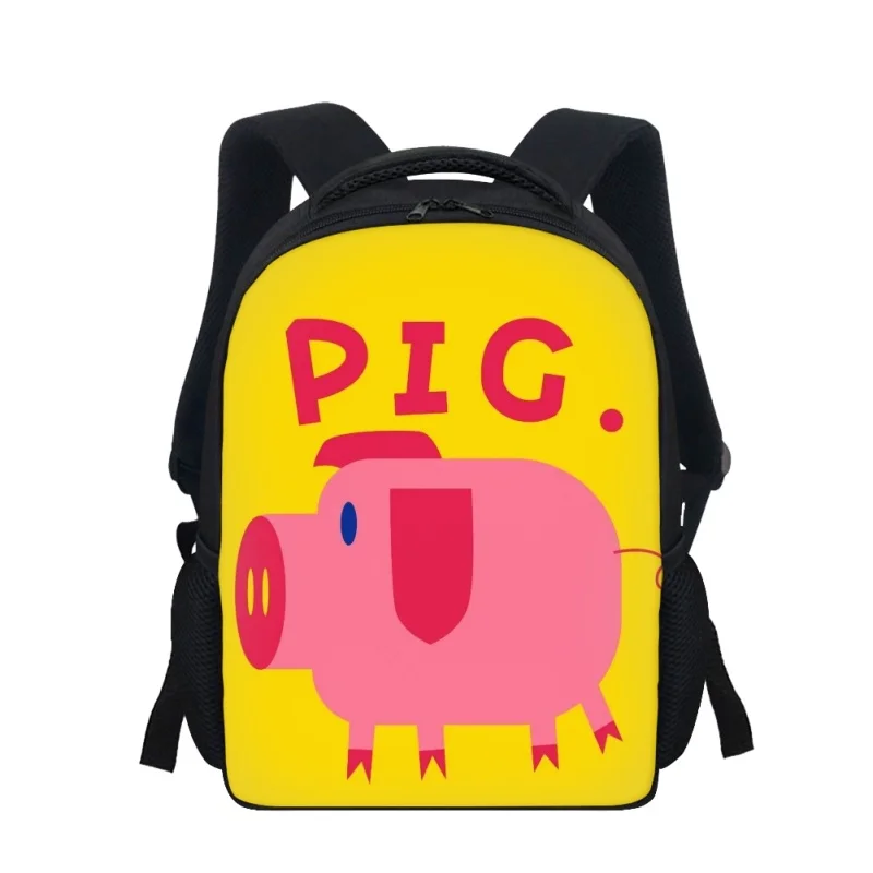 Мультяшный студенческий рюкзак с рисунком китайского Зодиака, школьная сумка для подростков, Женский Мужской рюкзак для ноутбука, сумка для подгузников для мальчиков и девочек Изображение 0
