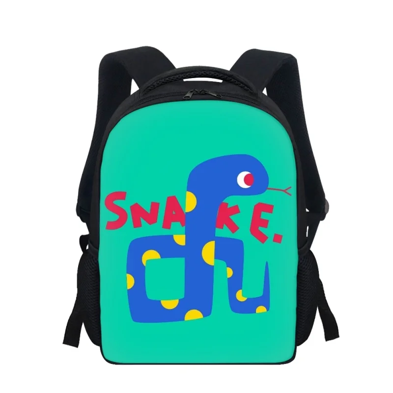 Мультяшный студенческий рюкзак с рисунком китайского Зодиака, школьная сумка для подростков, Женский Мужской рюкзак для ноутбука, сумка для подгузников для мальчиков и девочек Изображение 5