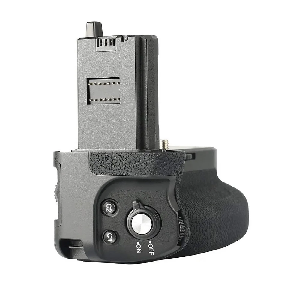 Meike MK-A9 Pro Вертикальная Батарейная Ручка для камеры Sony Alpha A9 A7RIII A7III Встроенный Беспроводной Пульт дистанционного Управления 2.4G Изображение 2