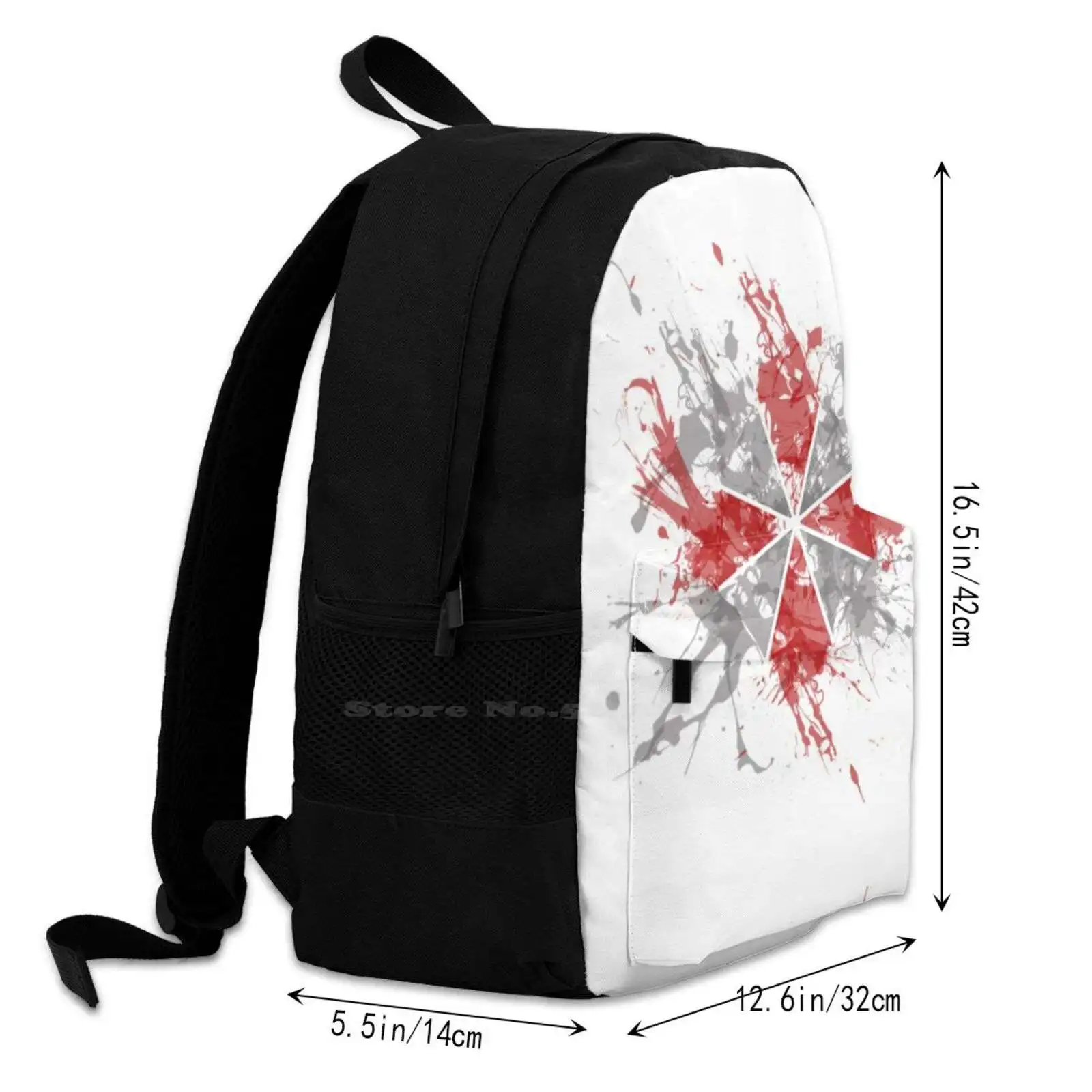 Рюкзак для подростков, студентов колледжа, дорожные сумки для ноутбука с разбрызгиванием Изображение 2