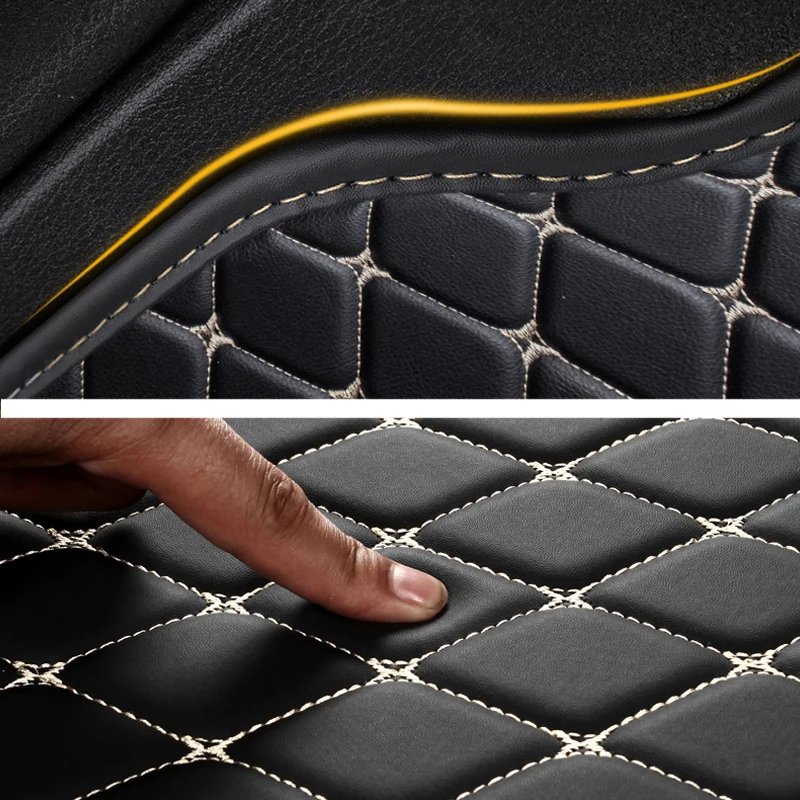 Автомобильные коврики для Peugeot 5008 Seven Seats 2017 2018 2019 2020 2021 Пользовательские автомобильные накладки для ног, ковровое покрытие, Аксессуары для интерьера Изображение 4